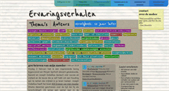 Desktop Screenshot of ervaringsverhalen.nl